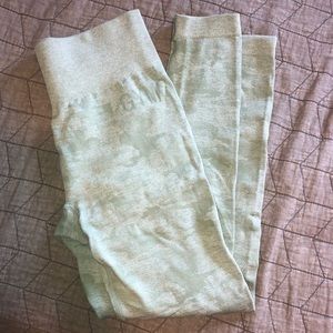 Gymshark Camo Leggings Size M
